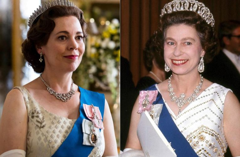 ‘The Crown’ stars Claire Foy, Olivia Colman honor the Queen