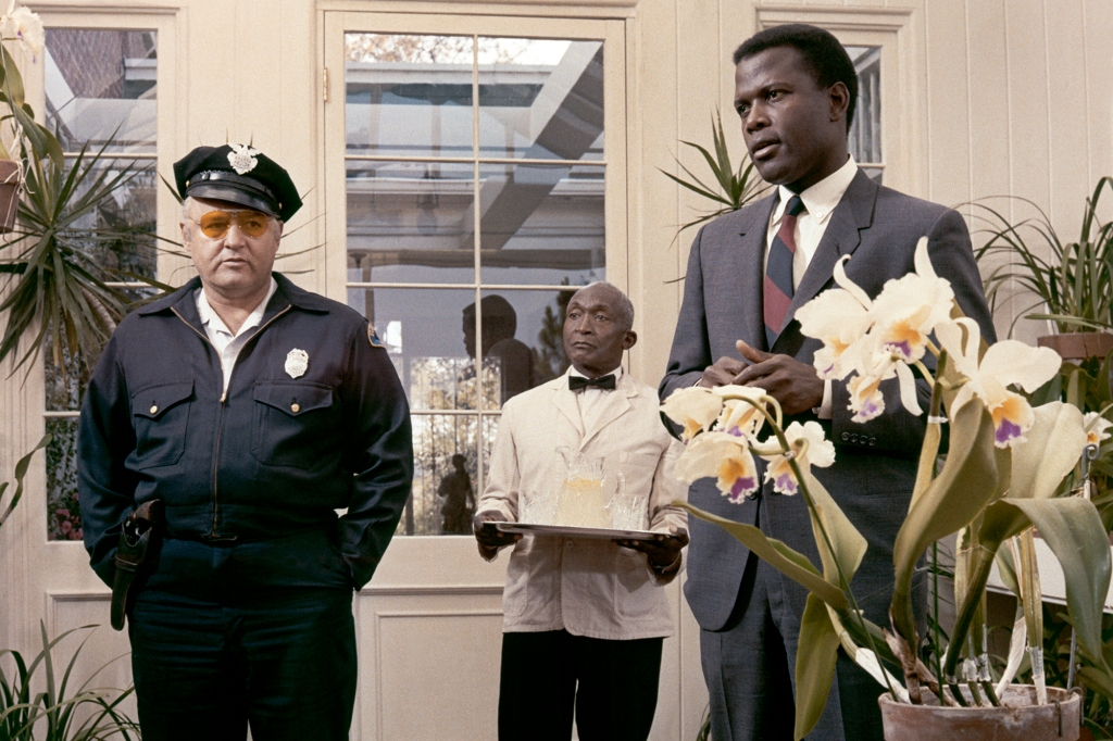 Sidney Poitier and Rod Steiger in "In the Heat of the Night."