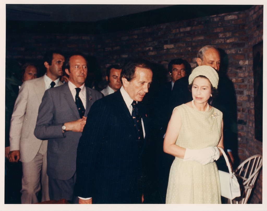 Queen Elizabeth II visited Bloomingdale's flagship in 1976.