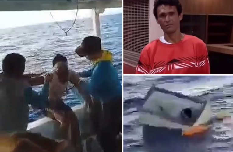 Brazilian fisherman survives 11 days at sea inside a freezer