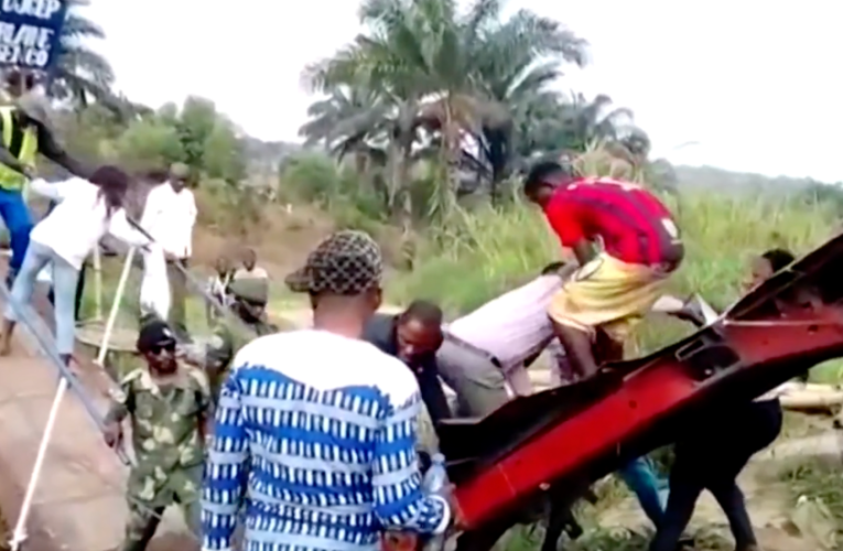 Footbridge in Congo collapses during ribbon-cutting ceremony