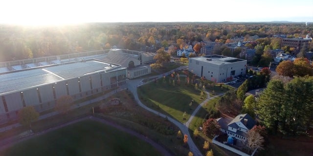 An image showing the Phillips Exeter Academy campus in 2020.