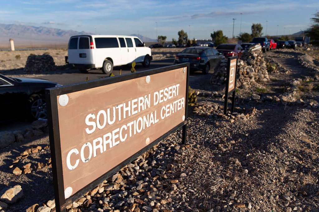 The inmate vanished from Southern Desert Correctional Center in Nevada on Friday night, but his absence was not discovered until Tuesday morning. 