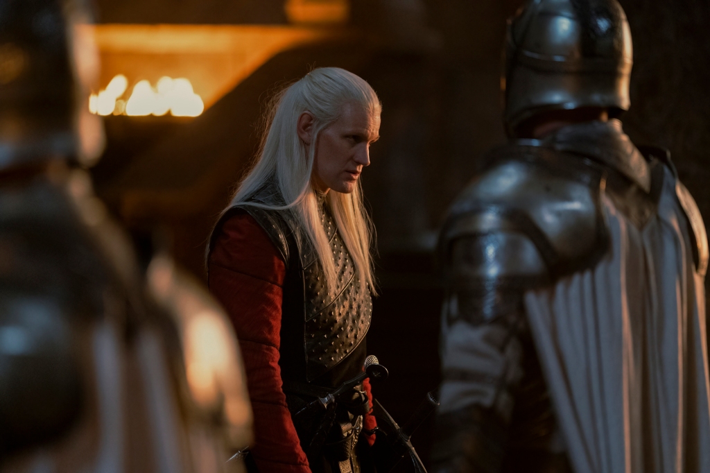 However, the Targaryens, like Prince Daemon (Matt Smith) look believable and threatening. 