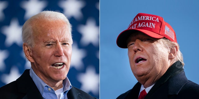 File photos of President Biden and former President Donald Trump (Getty Images)