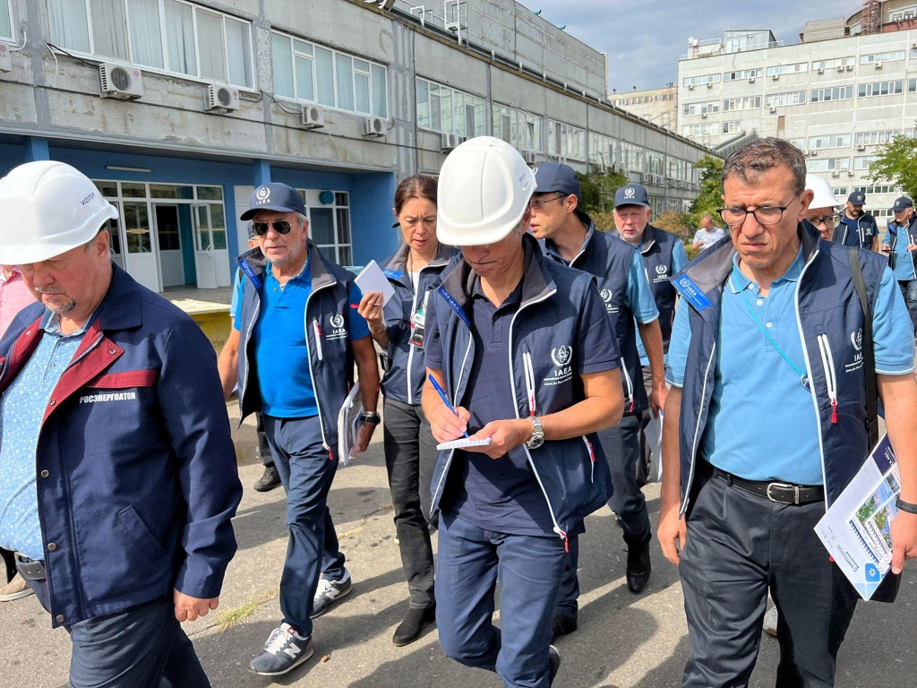 UN watchdog inspectors continued assessing the site on Friday amid shelling, and two members of the team will remain at Zaporizhzhia permanently. 