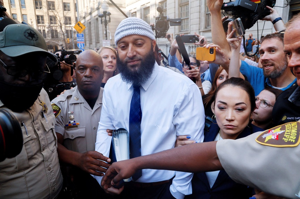 Adnan Syed walks free Monday.