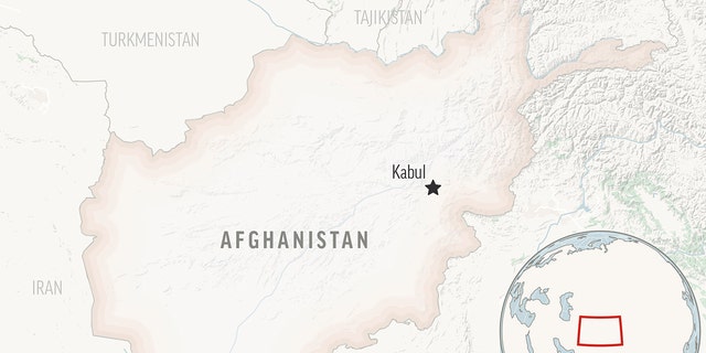 This is a locator map for Afghanistan with its capital, Kabul. (AP Photo)