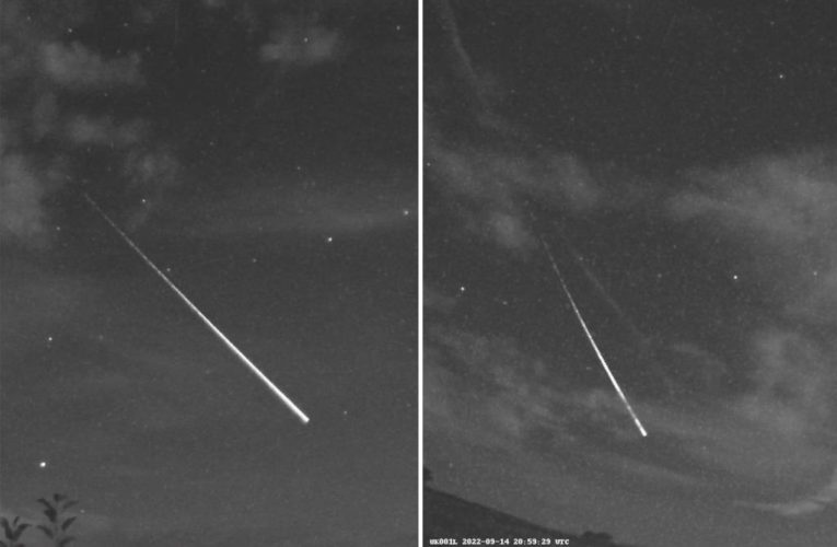 Meteor ‘so low you could hear it’ streaks across Scotland