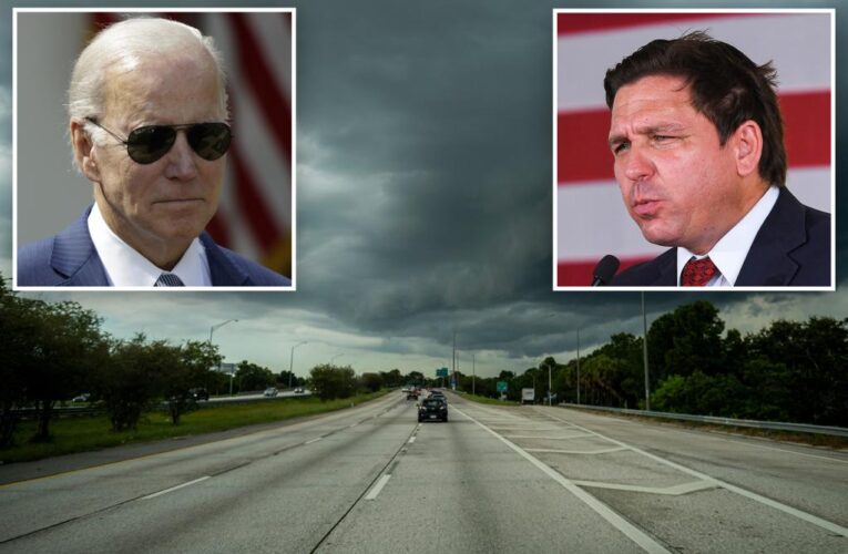 Biden calls Florida mayors but not DeSantis as Hurricane Ian nears