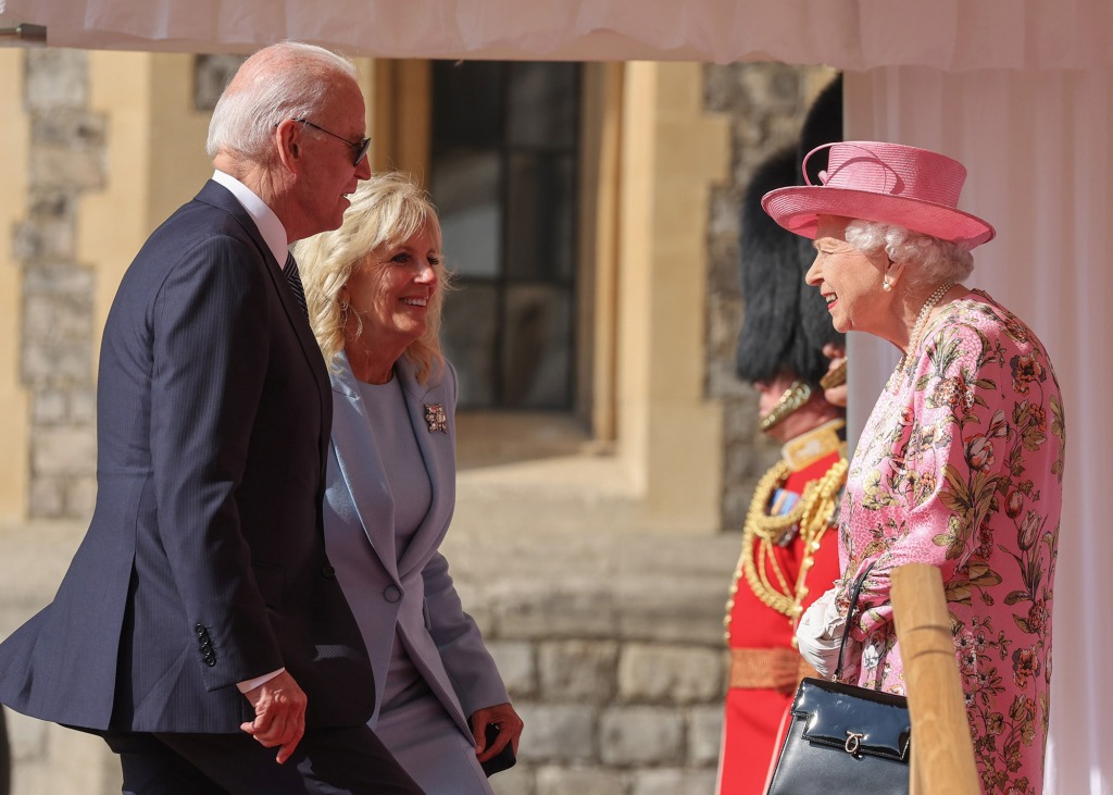 The Bidens remembered the Queen as a "stateswoman of unmatched dignity."