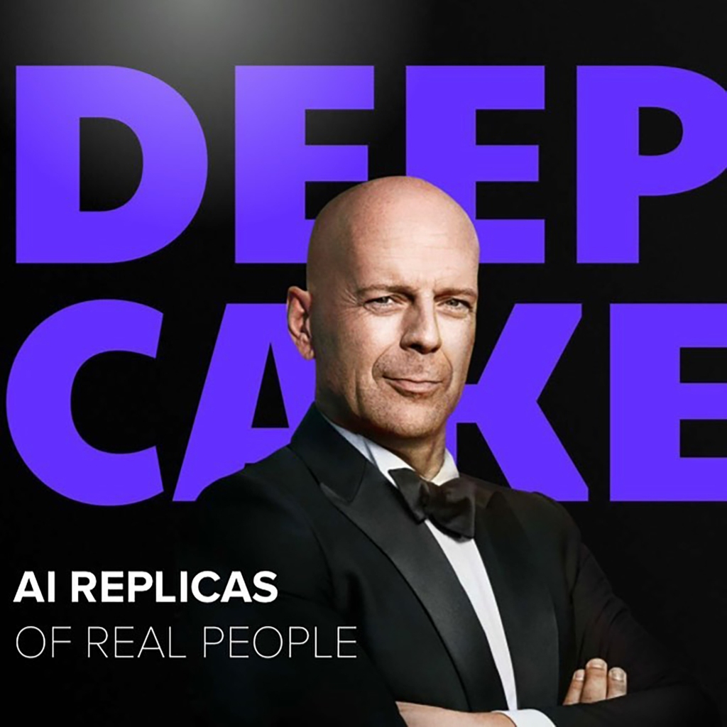 Bruce Willis deepfake - deepcake.io
