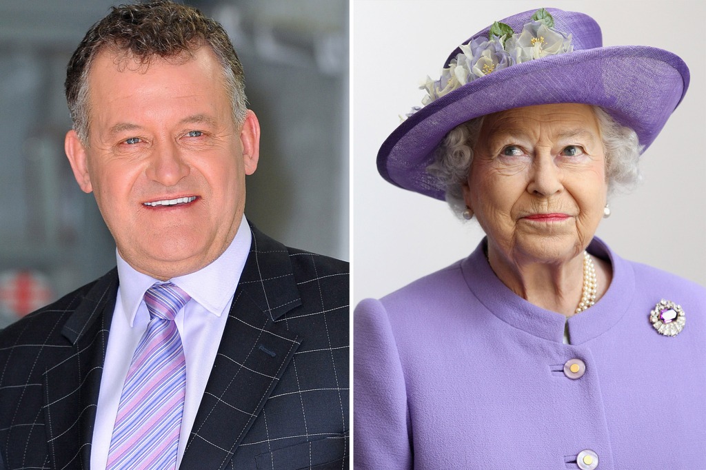 Queen Elizabeth II and her butler Paul Burrell