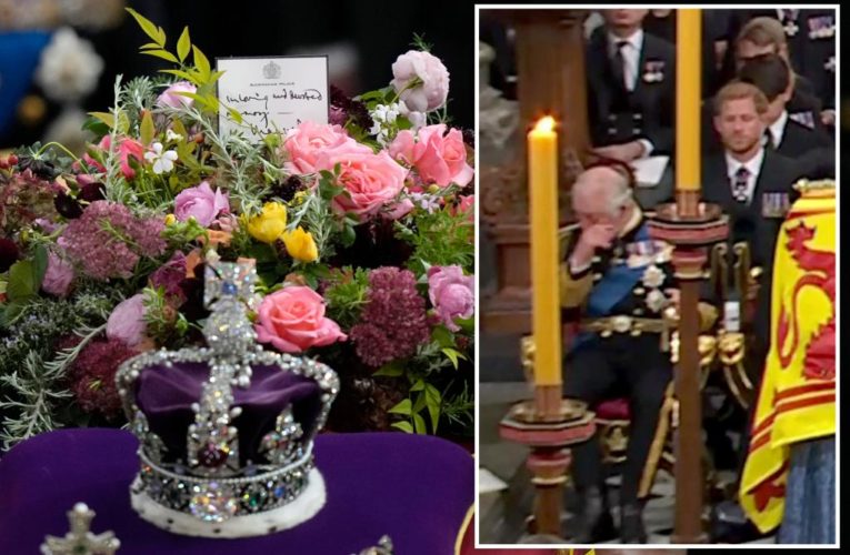 King Charles leaves touching note on Queen Elizabeth’s coffin