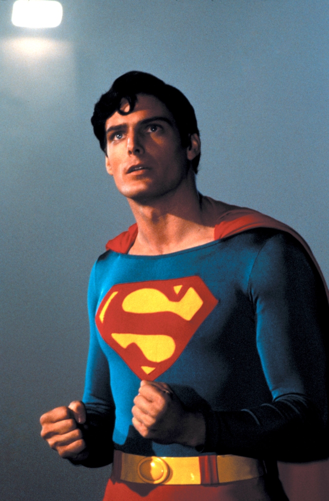 The costume department of "Superman" struggled to find a sweat-proof and stretchy blue fabric.