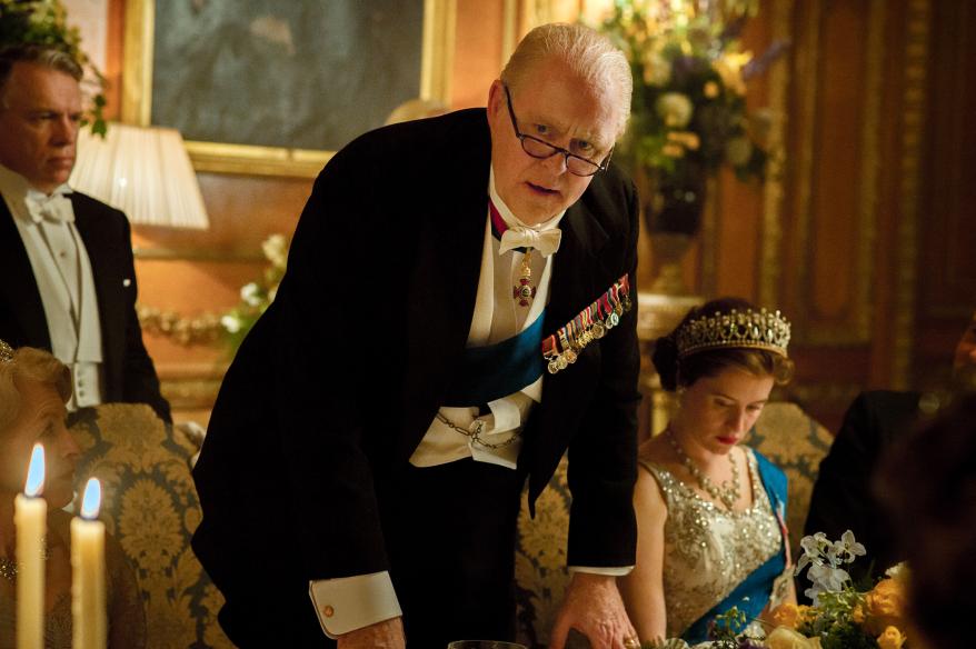 Did Her Majesty (Claire Foy) have it out with Winston Churchill (John Lithgow) after discovering the Prime Minister was covering up a stroke?