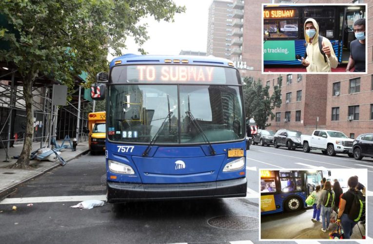 MTA now providing buses to transport arriving NYC migrants to shelters