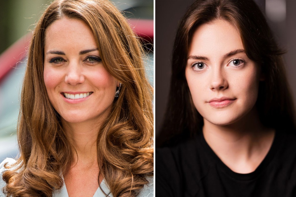 Catherine, Duchess of Cambridge  and Meg Bellamy