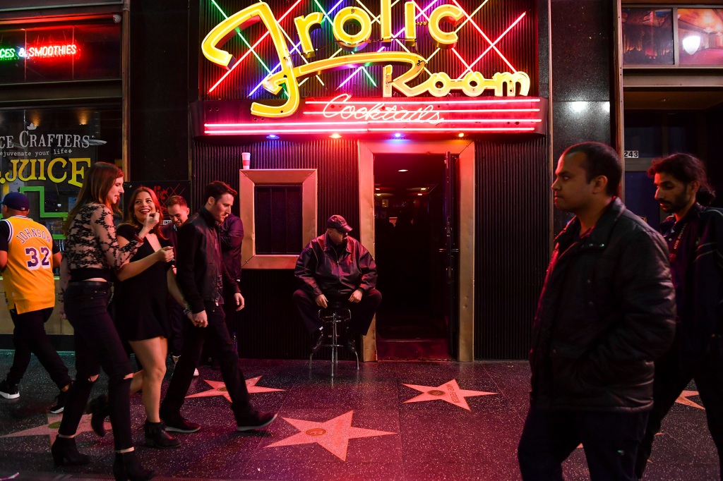 The convicted fraudster became a regular at the Frolic Room along the Hollywood Walk of Fame convincing staff and fellow customers to hand over large sums of money to invest. 