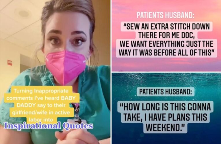 Nurse shares ‘inspirational’ things dads said in the delivery room