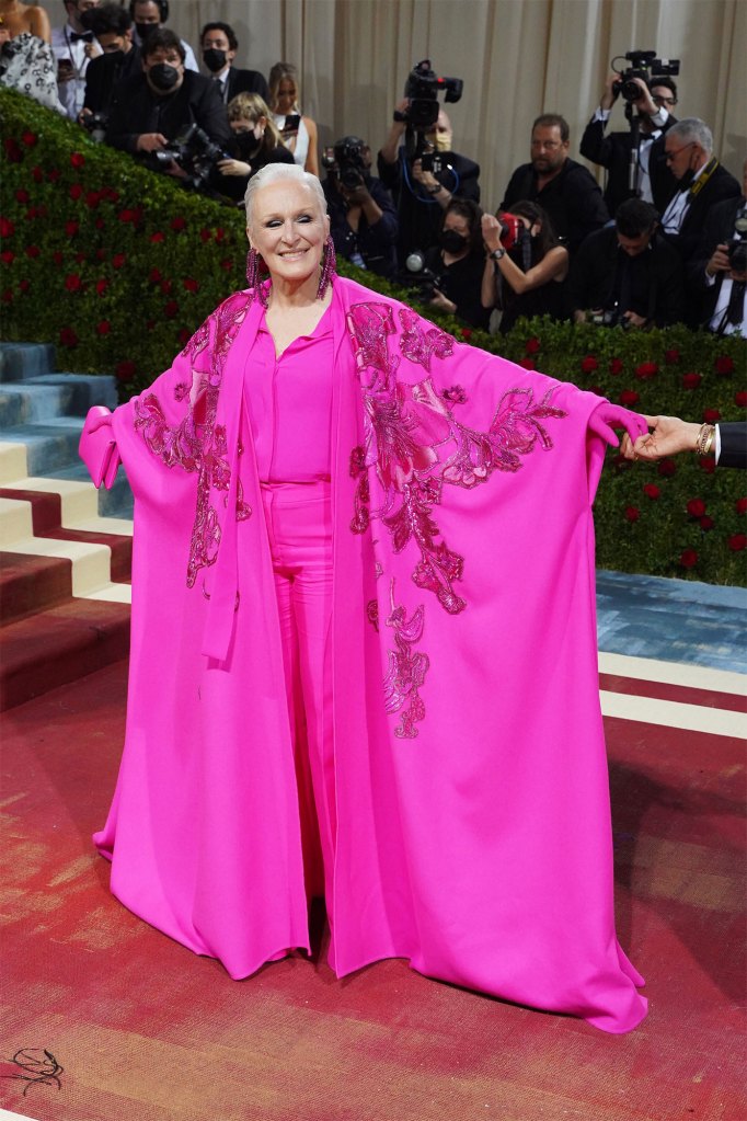 Glenn Close at Met Gala