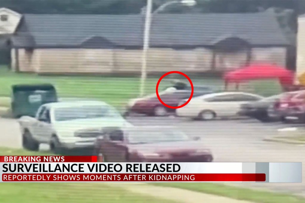 Photo showing alleged kidnapping.