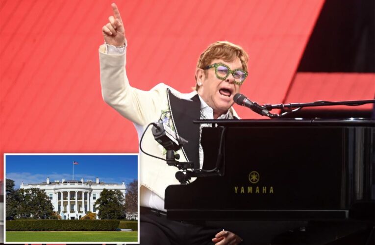 Elton John to entertain Biden and 2,000 guests on White House lawn