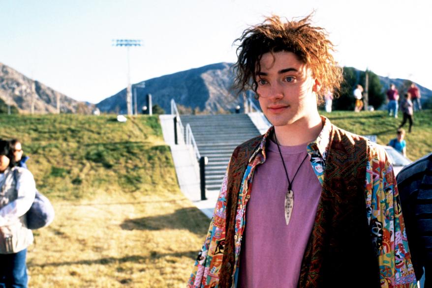 Fraser in "Encino Man" in 1992.