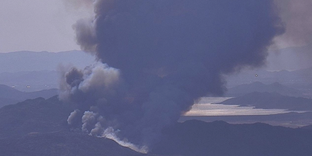 Neighborhoods in East Hemet were under evacuation orders. 