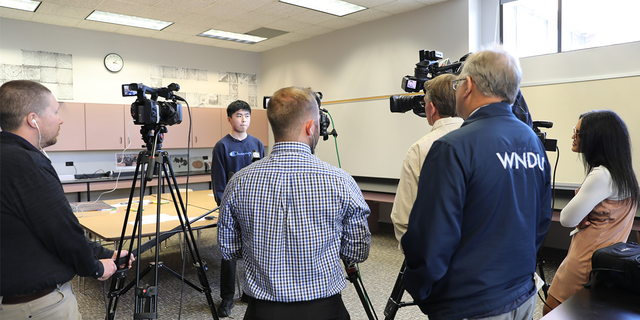 Felix Zhang, currently a junior at Penn High School in Mishawaka, Indiana, aced the test with 108 points out of the 108 points possible. 