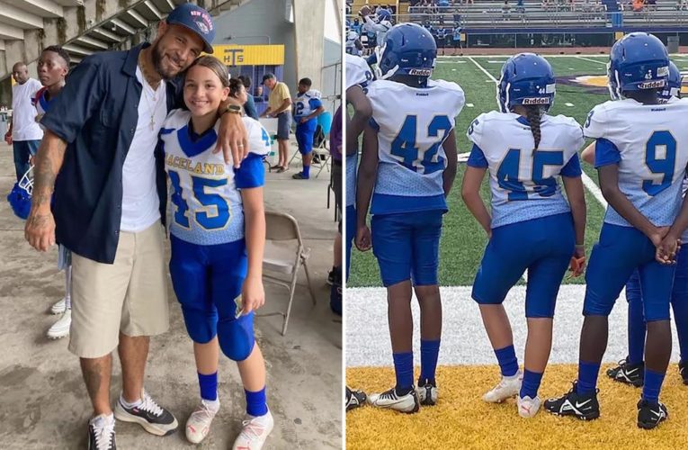 13-year-old girl makes football team after kicking 45 yards