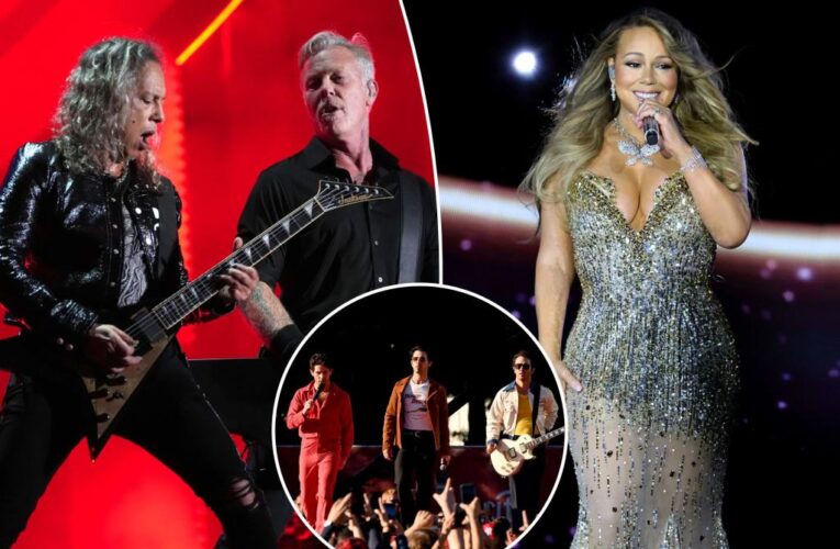 Mariah Carey and Metallica rock NYC’s Central Park at Global Citizen Festival