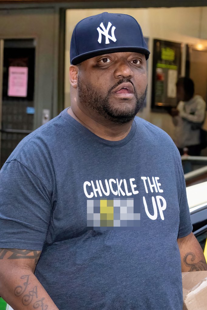 Aries Spears is seen arriving to his comedy show on May 26 in Philadelphia, Pennsylvania.