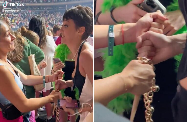 Bizarre fight over a souvenir at a Harry Styles concert has the internet divided