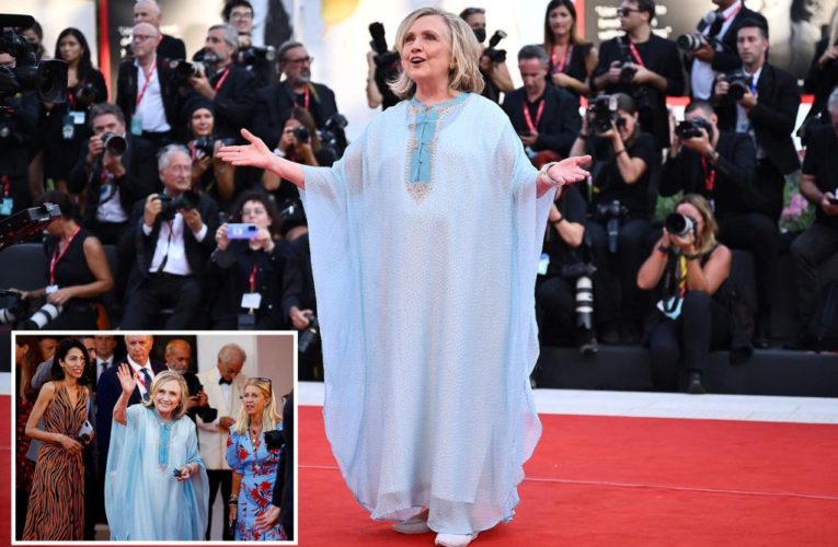 Fans confused why Hillary Clinton is at Venice Film Festival