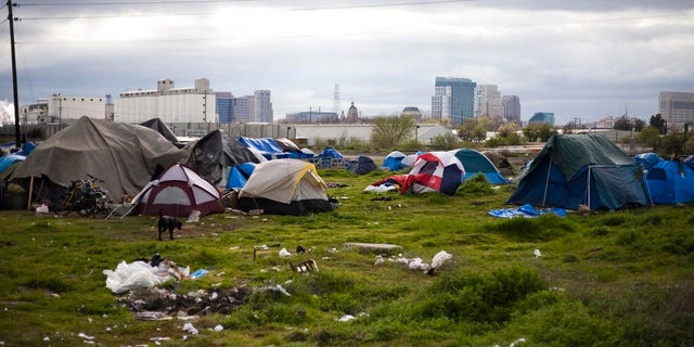 California had already been dealing with a health crisis as officials grappled with a hepatitis A outbreak among the homeless population. (REUTERS/Max Whittaker)