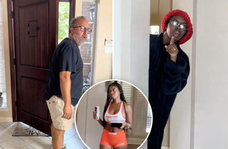 Fiancée tricks her man out of ogling boobs with ‘Hooters at home’ stunt