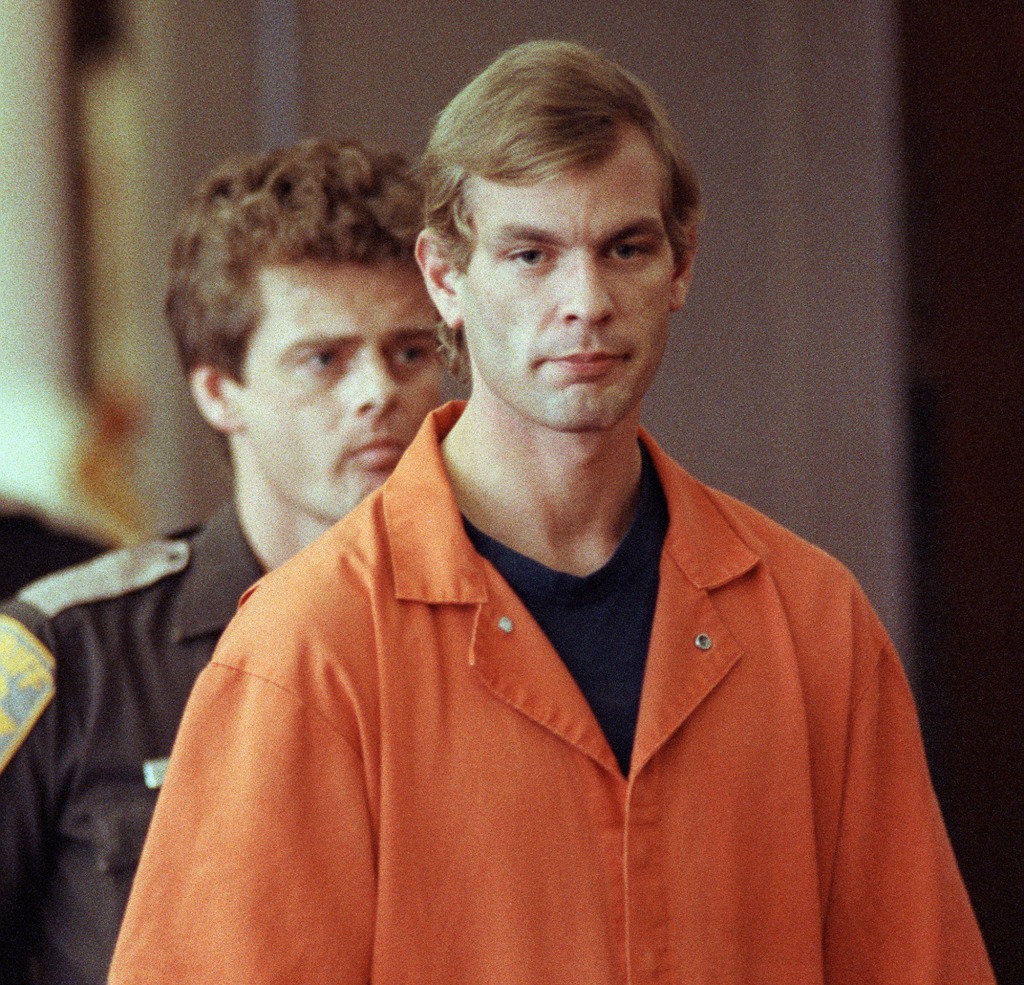 Dahmer seen in court in 1991.