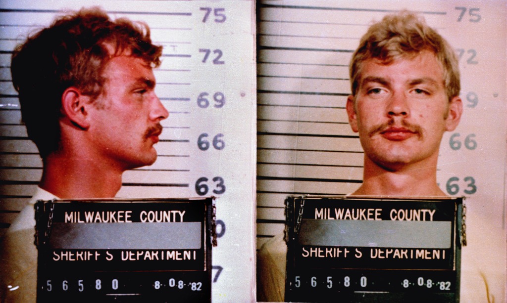 Jeffery Dahmer mugshot from 1992.