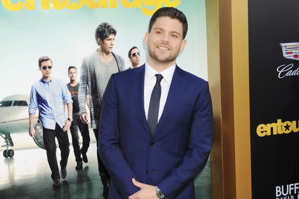 Actor Jerry Ferrara arrives at the 'Entourage' Los Angeles premiere at Regency Village Theatre on June 1, 2015 in Westwood, California.