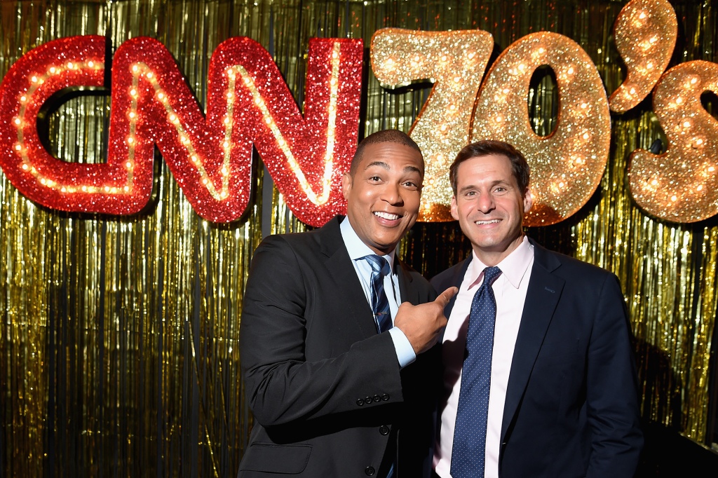 Don Lemon and John Berman in 2015.