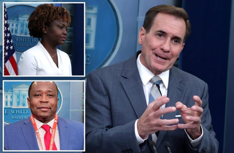 John Kirby denies ‘undermining’ Karine Jean-Pierre as press secretary