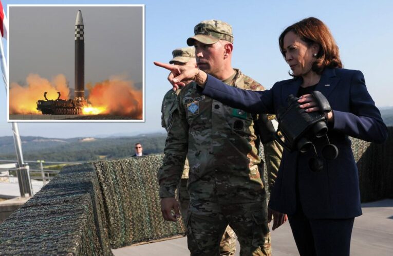 Kamala Harris hails US ‘alliance with North Korea’