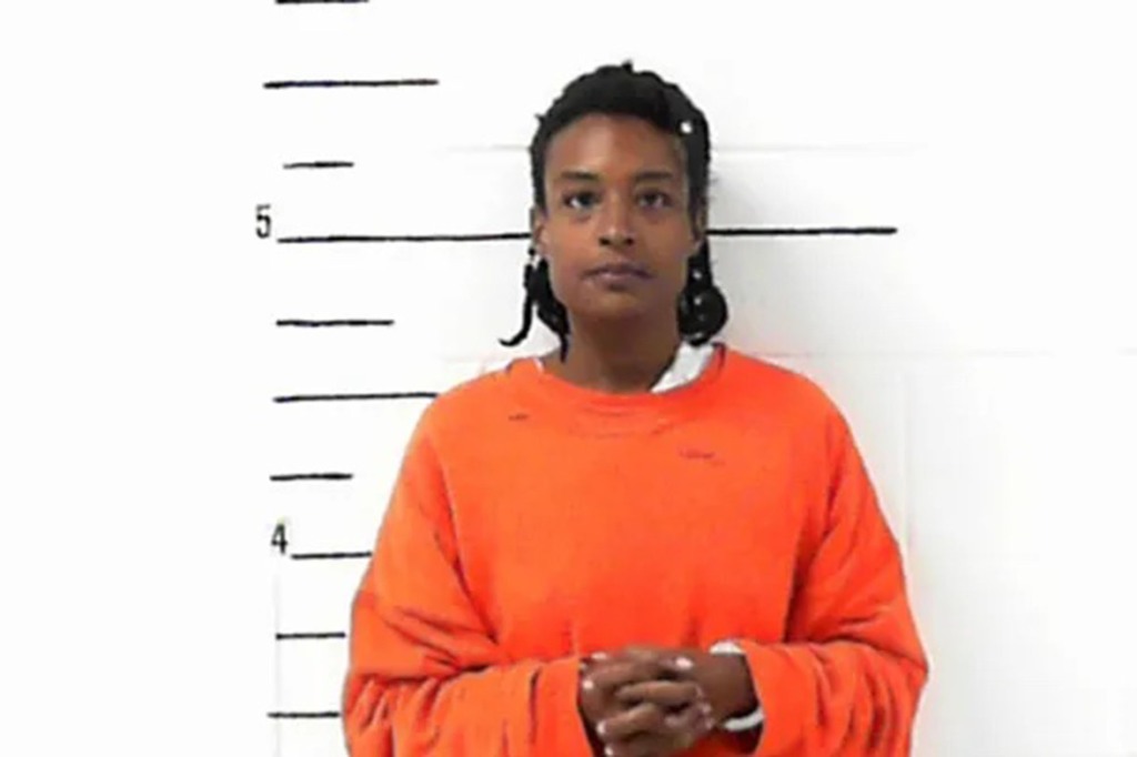 Krystal Diane Pinkins, 36, is charged with first degree murder.