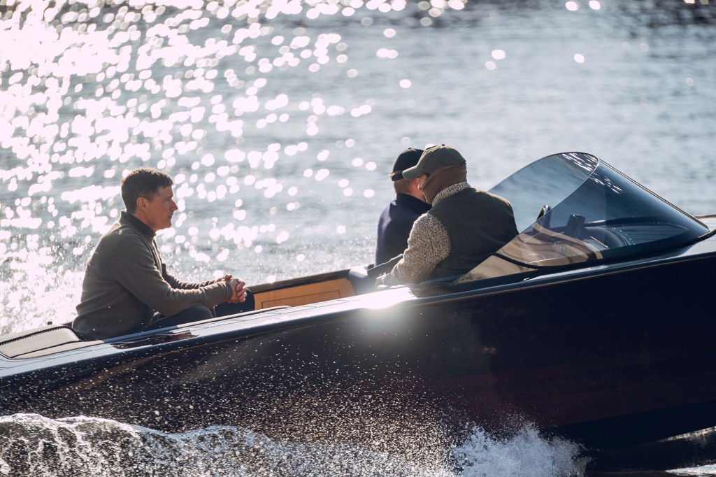 Andy (Matthew Fox) on a boat in "Last Light." 