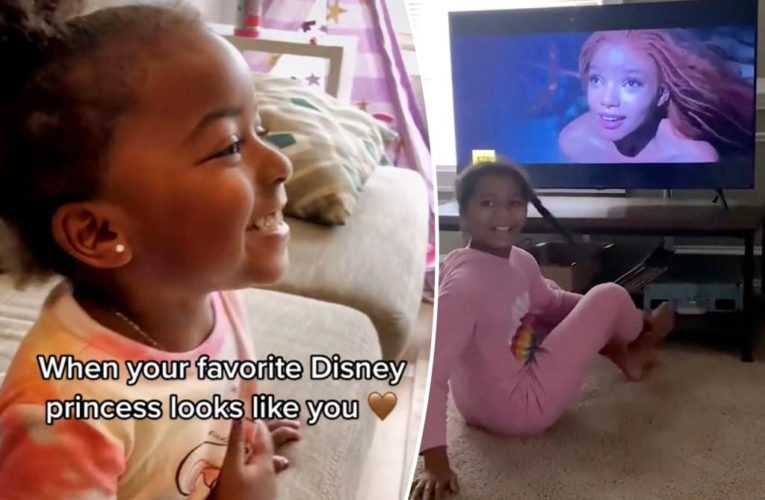 Girls’ reactions go viral amid hate on ‘Little Mermaid’ trailer