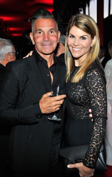 A picture of Lori Loughlin and husband Mossimo Giannulli.