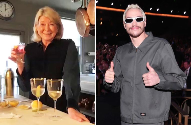 Pete Davidson living it up post-Kim Kardashian split: Martha Stewart