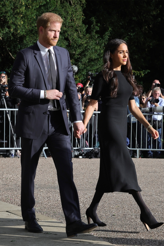 Prince Harry and Meghan Markle were apparently an hour tardy to their scheduled appearance at Windsor Castle, according to Daisy McAndrew.