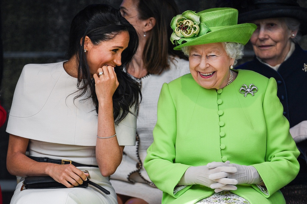 "It was a source of sadness to the queen that she got to see so little of Archie and Lilibet and that Harry and Meghan were not able to join her for a weekend at Balmoral in August, when the queen used to host a 'sleepover' for all of her grandchildren and great-grandchildren," an excerpt from the book reads. 